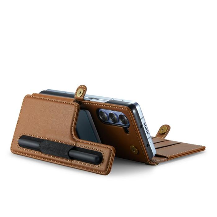 Caseme - CASEME C22 Fodral för Samsung Galaxy Z Fold6 5G - Brun