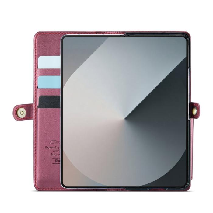 Caseme - CASEME C22 Fodral för Samsung Galaxy Z Fold6 5G Röd