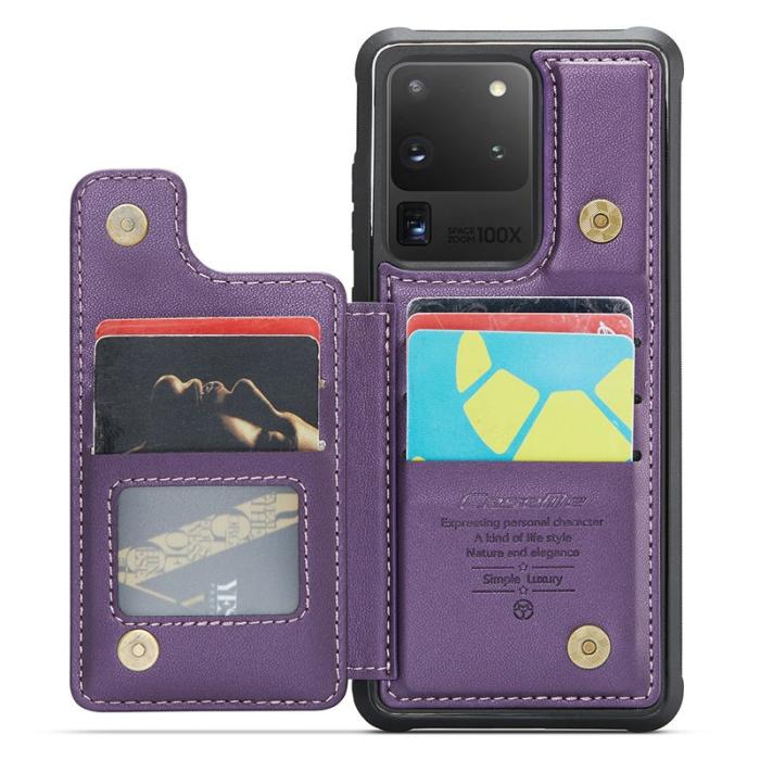 Caseme - CASEME C22 Fodral till Samsung Galaxy S20 Ultra Lila