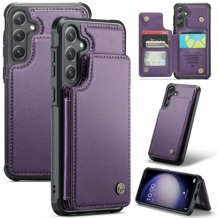 Caseme - CASEME C22 Fodral till Samsung Galaxy S23 FE - Lila