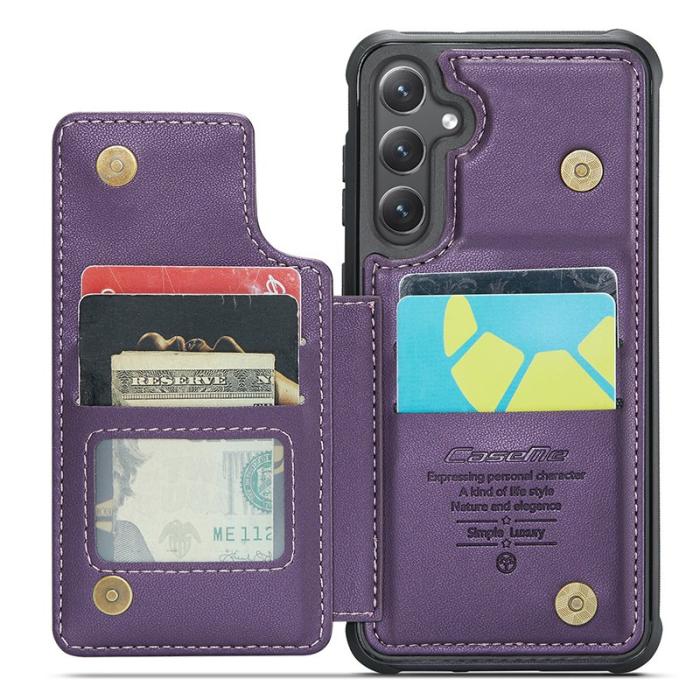 Caseme - CASEME C22 Fodral till Samsung Galaxy S23 FE - Lila
