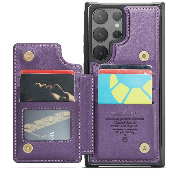 Caseme - CASEME C22 Fodral till Samsung Galaxy S24 Ultra Lila
