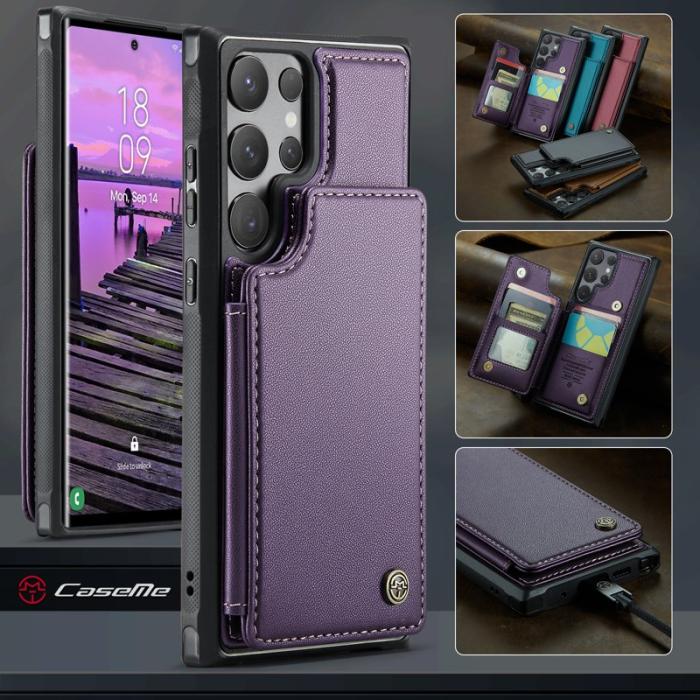 Caseme - CASEME C22 Fodral till Samsung Galaxy S25 Ultra - Lila
