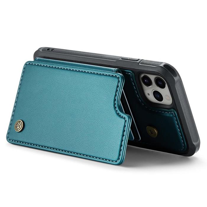 Caseme - CASEME C22 iPhone 11 Pro Fodral Läder med RFID - Grön