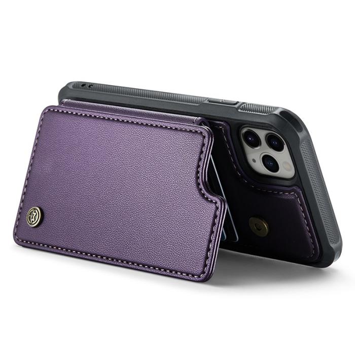 Caseme - CASEME C22 iPhone 11 Pro Fodral Läder med RFID - Lila