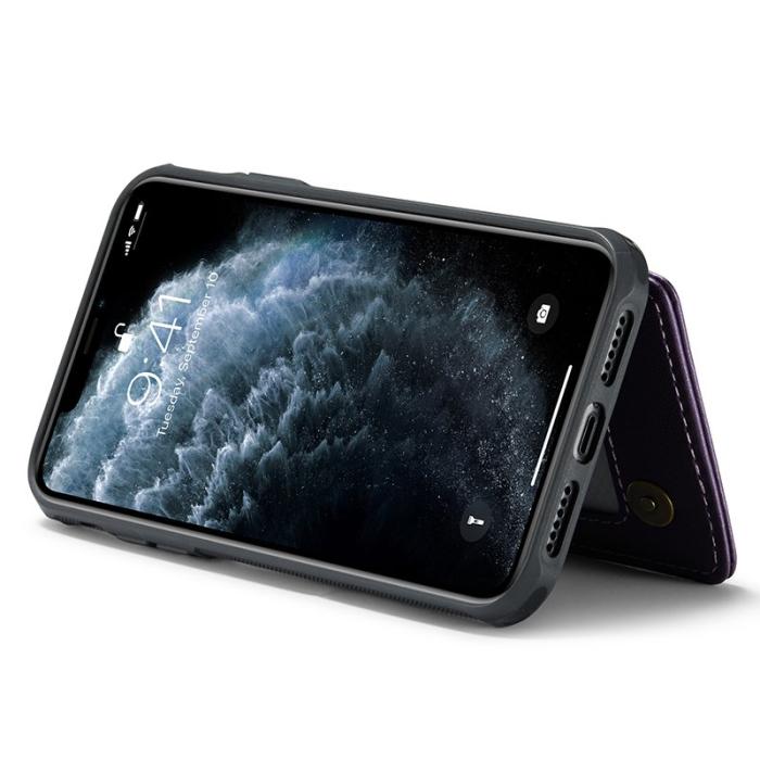 Caseme - CASEME C22 iPhone 11 Pro Fodral Läder med RFID - Lila