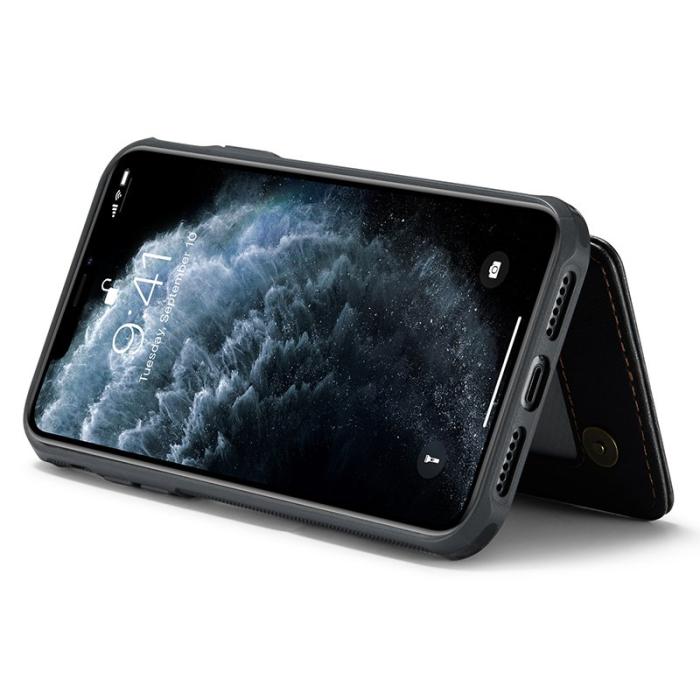 Caseme - CASEME C22 iPhone 11 Pro Fodral Läder med RFID - Svart