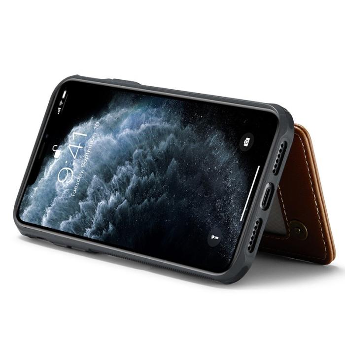 Caseme - CASEME C22 iPhone 11 Pro Max Fodral Läder med RFID - Röd