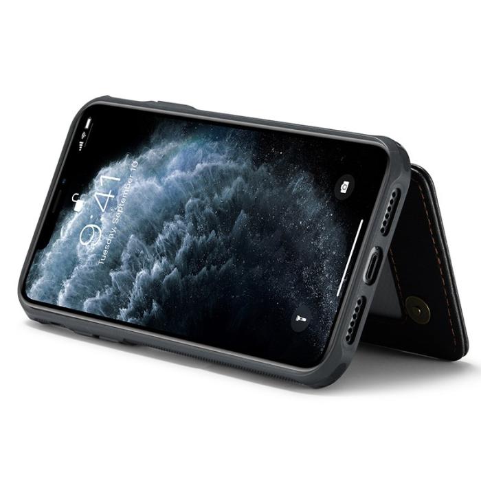 Caseme - CASEME C22 iPhone 11 Pro Max Fodral Läder med RFID - Svart