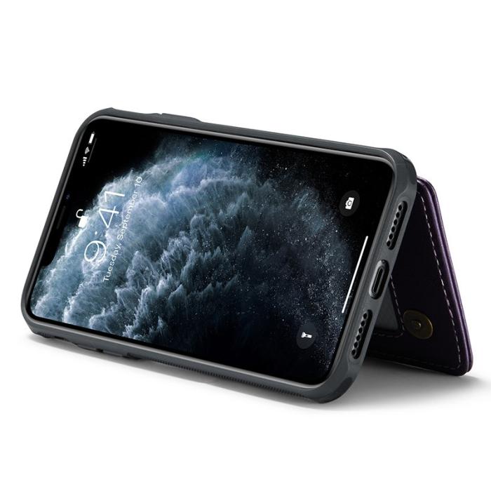 Caseme - CASEME C22 iPhone 11 Pro Max Skal Läder med RFID - Lila