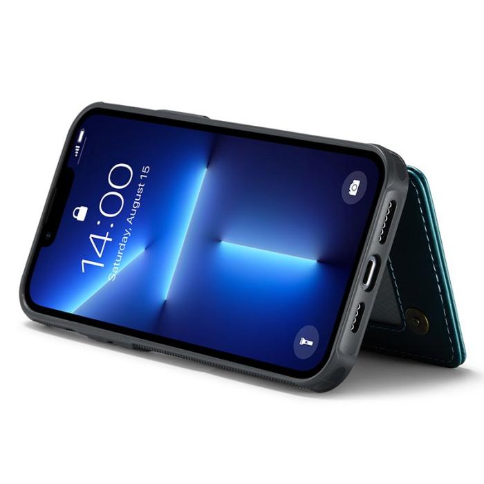 Caseme - CASEME C22 iPhone 13 Pro Max Fodral Läder med RFID Grön