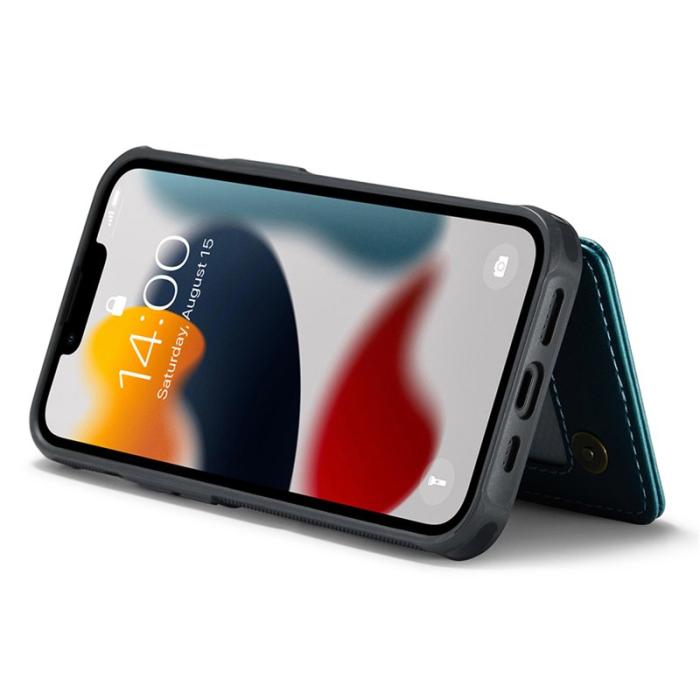 Caseme - CASEME C22 iPhone 13 Skal i Läder med RFID, Grön