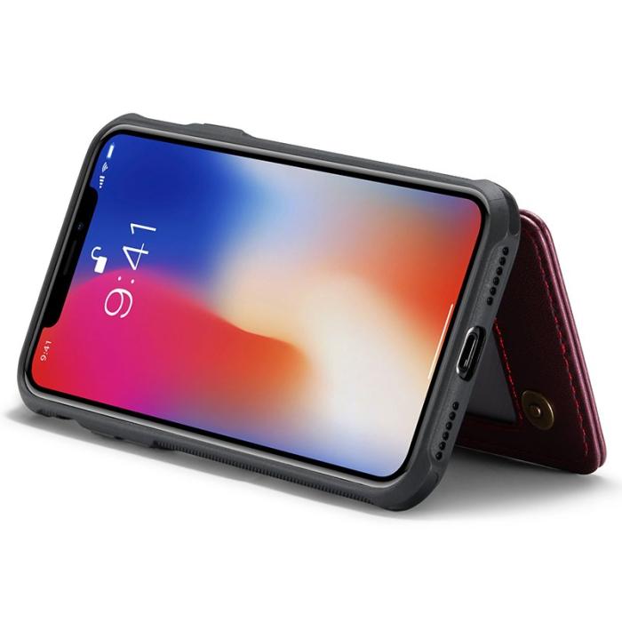 Caseme - CASEME C22 iPhone X / XS Fodral Läder med RFID - Brun