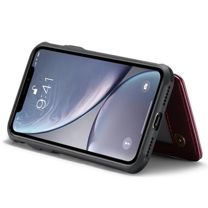 Caseme - CASEME C22 iPhone XR Fodral Läder med RFID Skydd - Brun