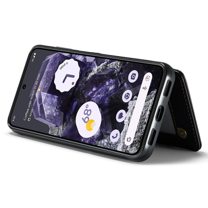 Caseme - CASEME C22 Mobilskal till Google Pixel 8 i läder - Svart