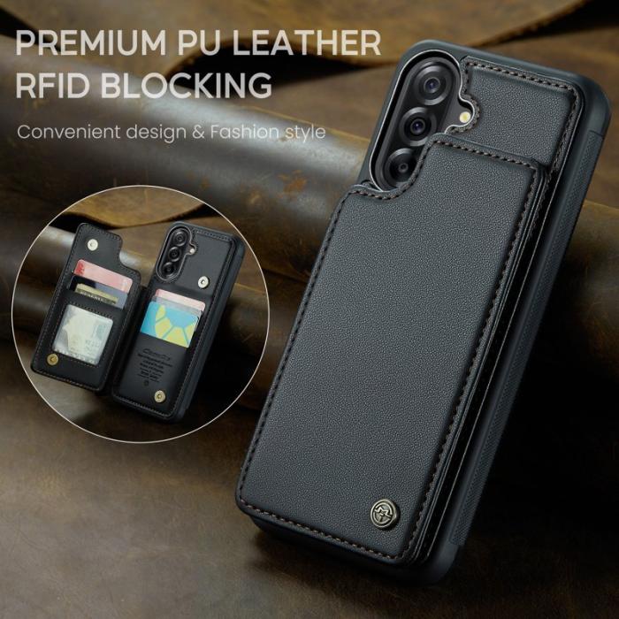 Caseme - CASEME C22 Samsung Galaxy A56 5G Skal med RFID, Svart