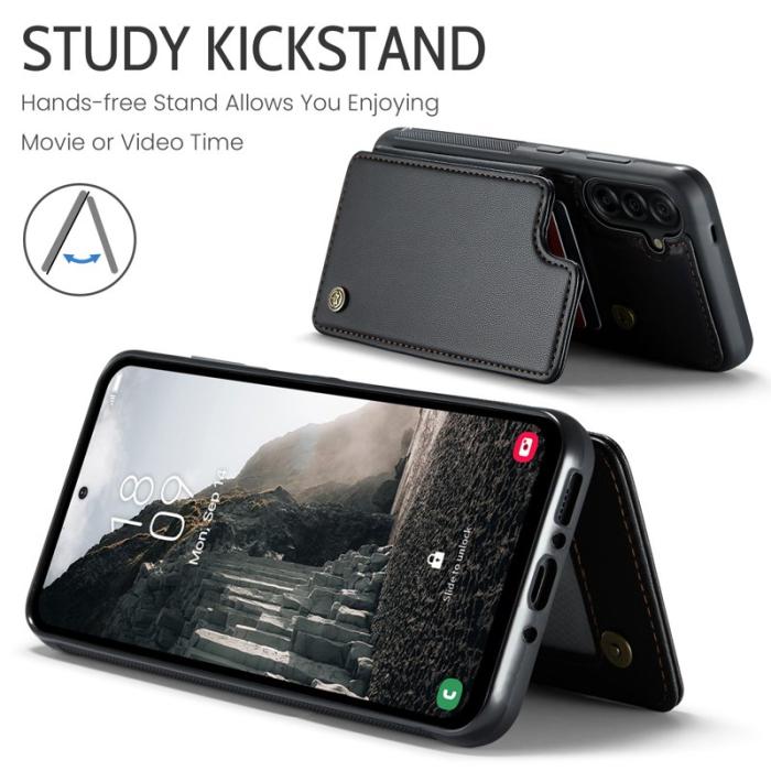 Caseme - CASEME C22 Samsung Galaxy A56 5G Skal med RFID, Svart