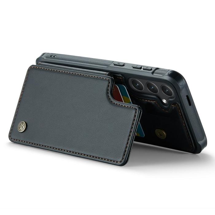 Caseme - CASEME C22 Samsung Galaxy S24 Fodral Läder med RFID - Svart