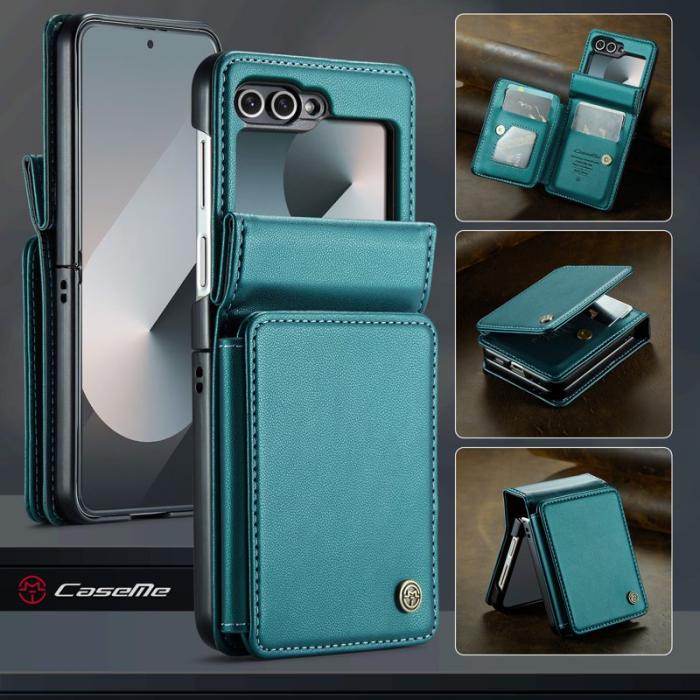 Caseme - CASEME C22 Samsung Galaxy Z Flip7 FE 5G Fodral Grön