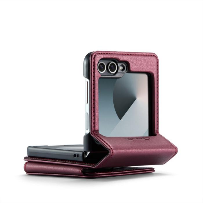 Caseme - CASEME C22 Samsung Galaxy Z Flip7 FE 5G Fodral Röd
