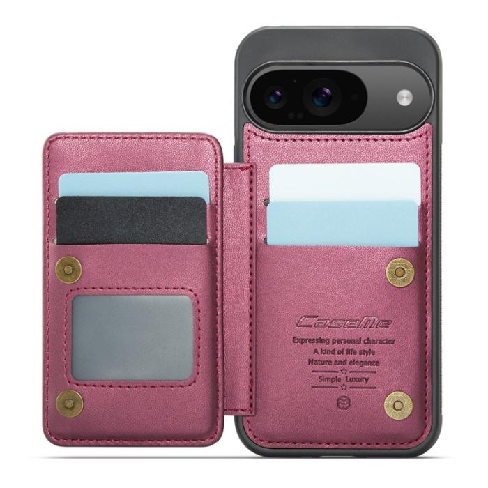 Caseme - CASEME C22 Telefonfodral för Google Pixel 10 Pro/10/9 Pro/9 - Röd