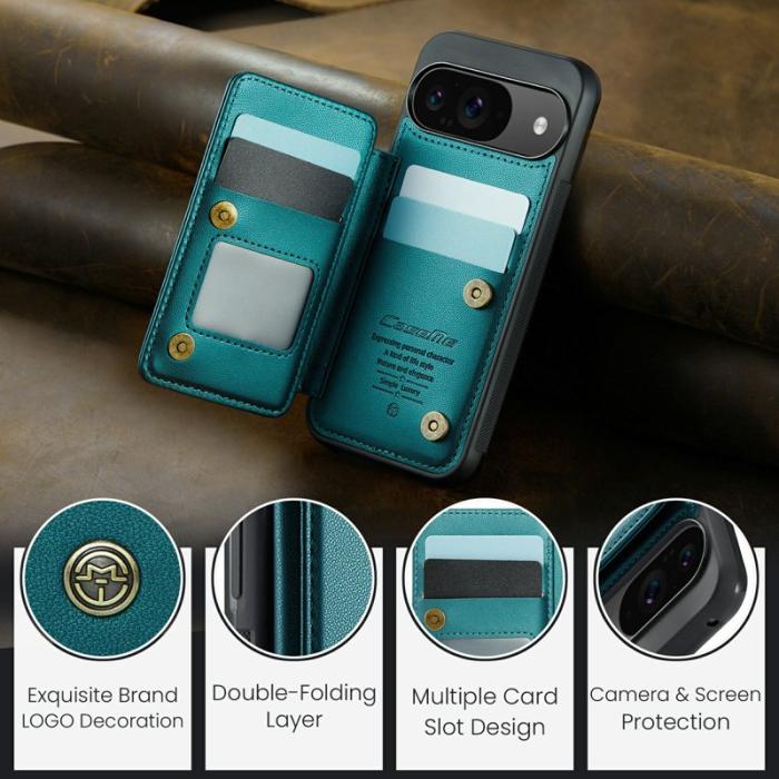 Caseme - CASEME C22 Telefonfodral för Google Pixel 10 Pro - Grön