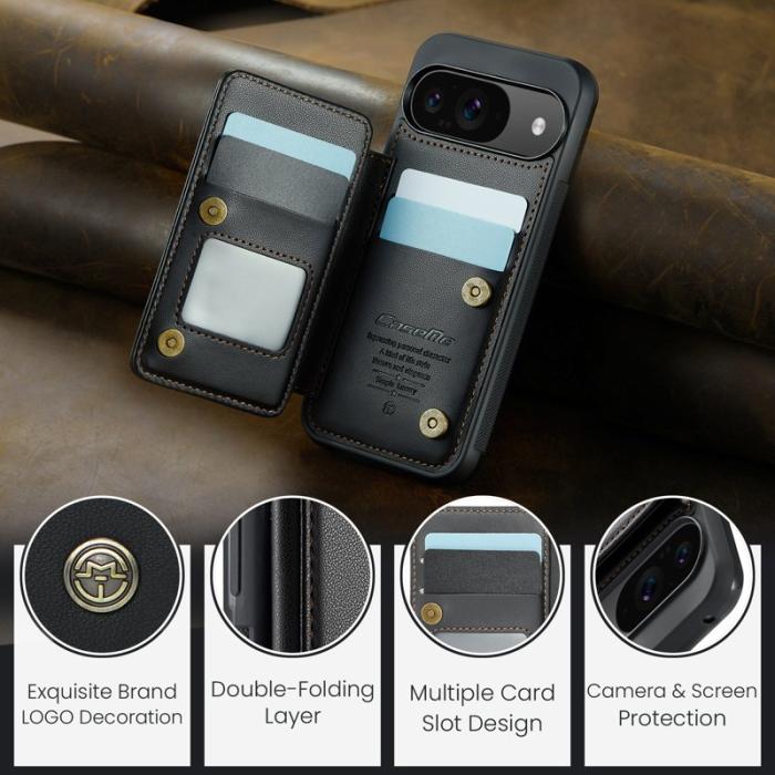 Caseme - CASEME C22 Telefonfodral för Google Pixel 10 Pro - Svart