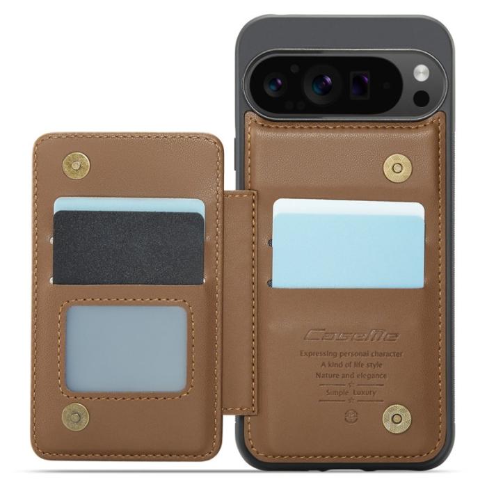 Caseme - CASEME C22 Telefonfodral för Google Pixel 9 Pro XL - Brun