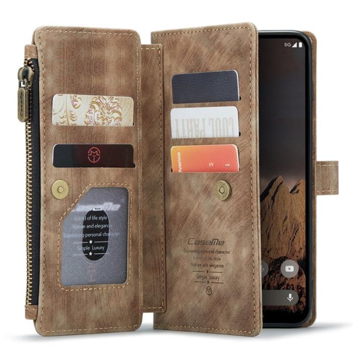 Caseme - CASEME C30 Fodral för Google Pixel 10 Pro/10/9 Pro/9 - Brun