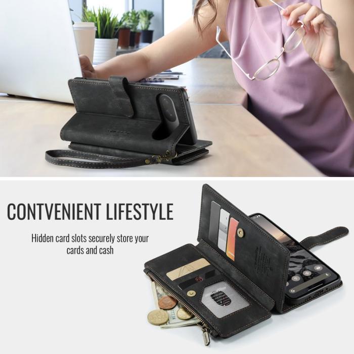 Caseme - CASEME C30 Fodral för Google Pixel 10 Pro/10/9 Pro/9 - Svart