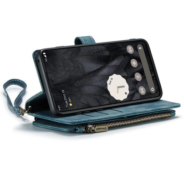 Caseme - CASEME C30 Fodral för Google Pixel 8 Pro med Rem - Blå