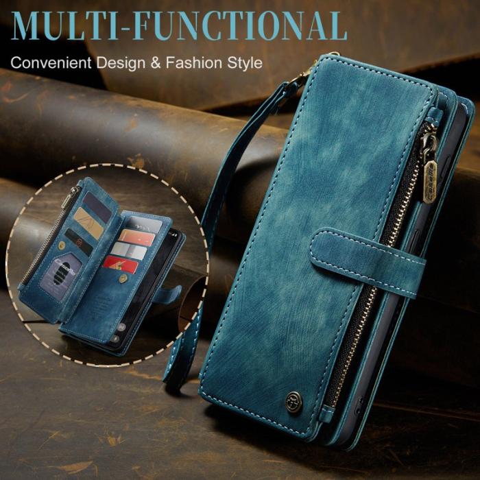 Caseme - CASEME C30 Fodral för Google Pixel 8 Pro med Rem - Blå