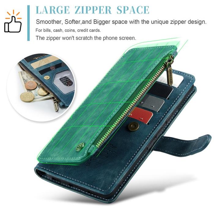 Caseme - CASEME C30 Fodral för Google Pixel 8 Pro med Rem - Blå