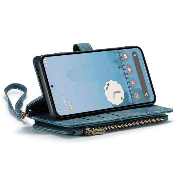 Caseme - CASEME C30 Fodral för Google Pixel 9 Pro XL med rem - Blå