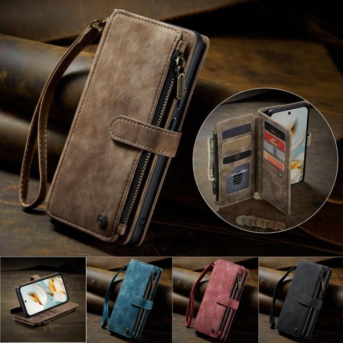 Caseme - CASEME C30 Fodral för Google Pixel 9a med Rem - Brun