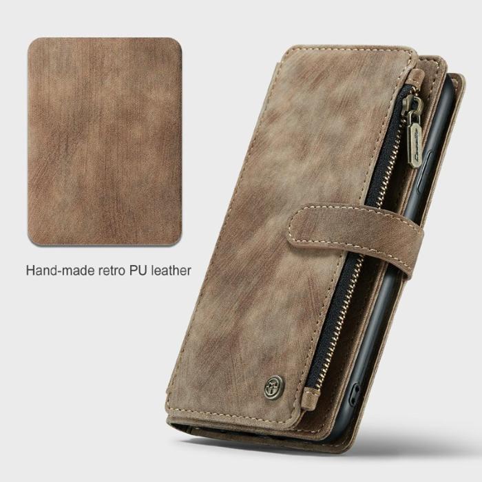 Caseme - CASEME C30 Fodral för iPhone 11 Pro Max med rem - Brun