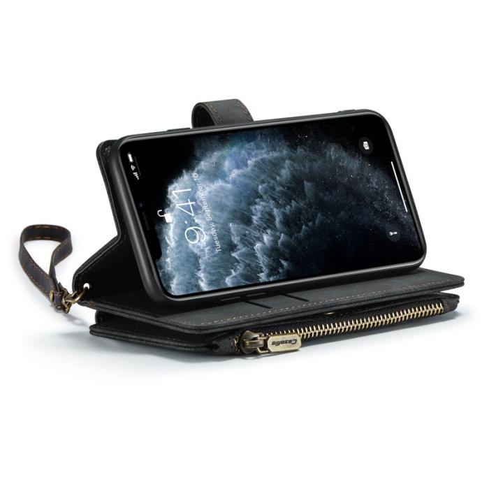 Caseme - CASEME C30 Fodral för iPhone 11 Pro med rem - Svart