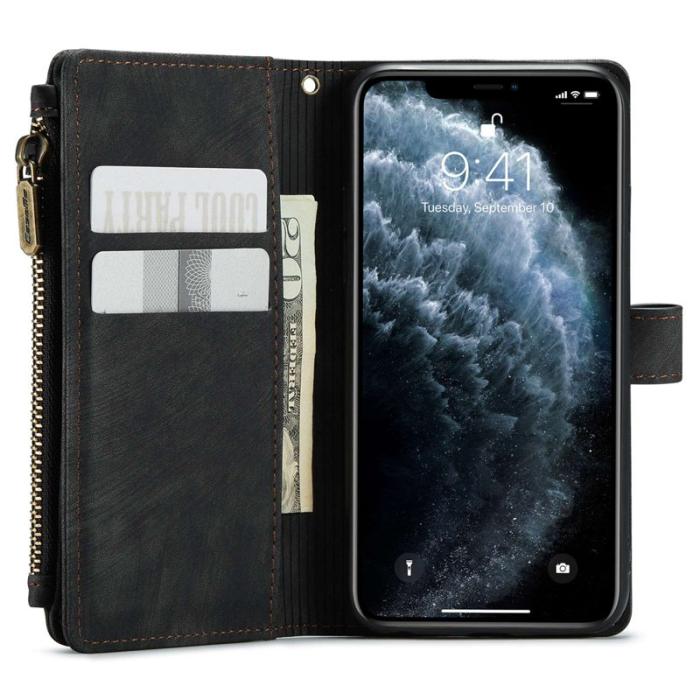 Caseme - CASEME C30 Fodral för iPhone 11 Pro med rem - Svart