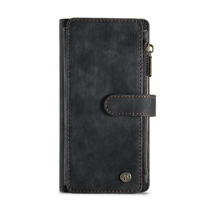 Caseme - CASEME C30 Fodral för iPhone 12/12 Pro med rem - Svart