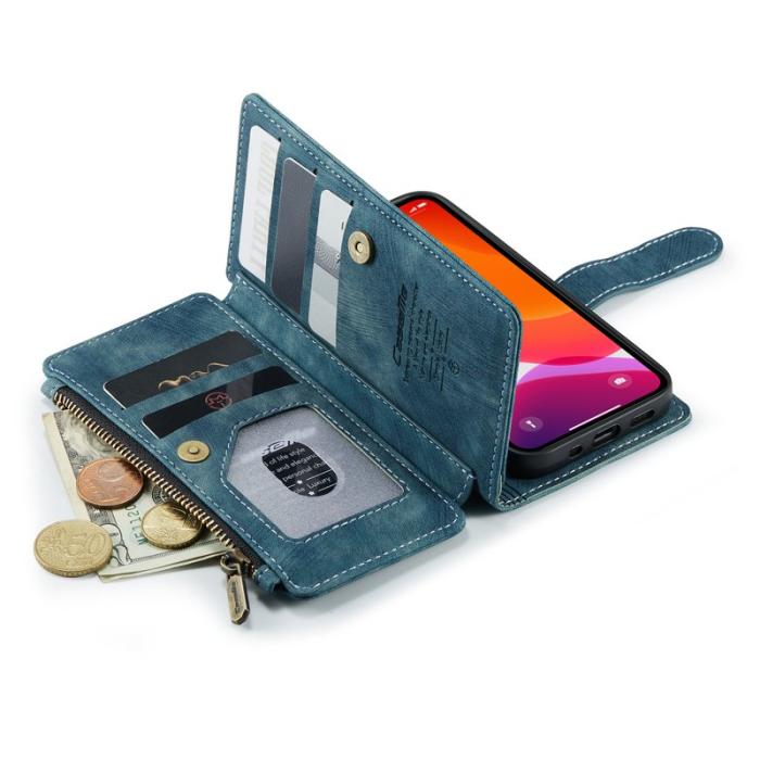 Caseme - CASEME C30 Fodral för iPhone 12 mini med rem - Grön