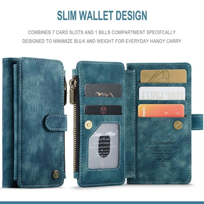 Caseme - CASEME C30 Fodral för iPhone 13 mini med rem - Grön