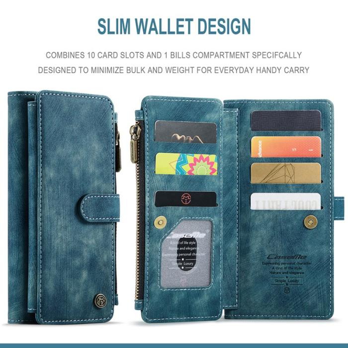 Caseme - CASEME C30 Fodral för iPhone 13 Pro Max med rem - Grön