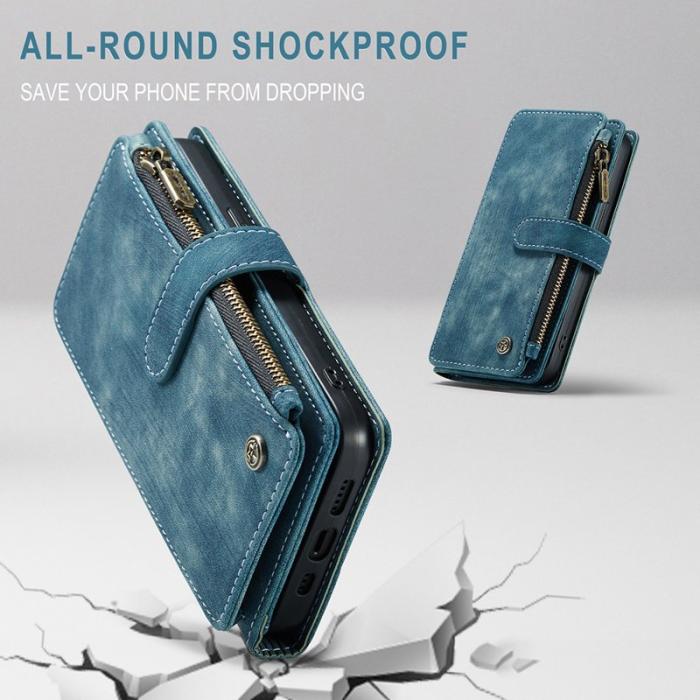 Caseme - CASEME C30 Fodral för iPhone 13 Pro Max med rem - Grön