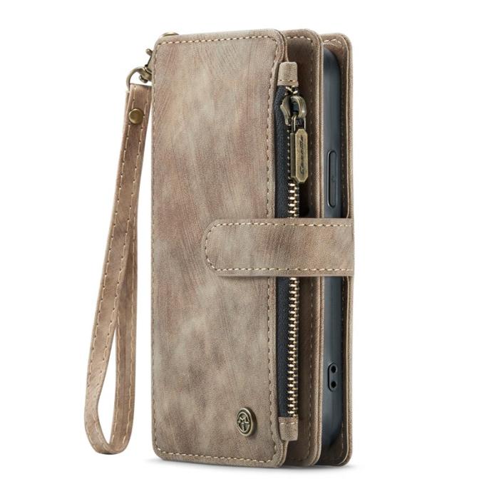 Caseme - CASEME C30 Fodral för iPhone 16 Pro Max med Rem - Brun