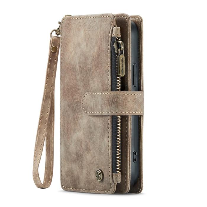 Caseme - CASEME C30 Fodral för iPhone 16 Pro med Rem - Brun