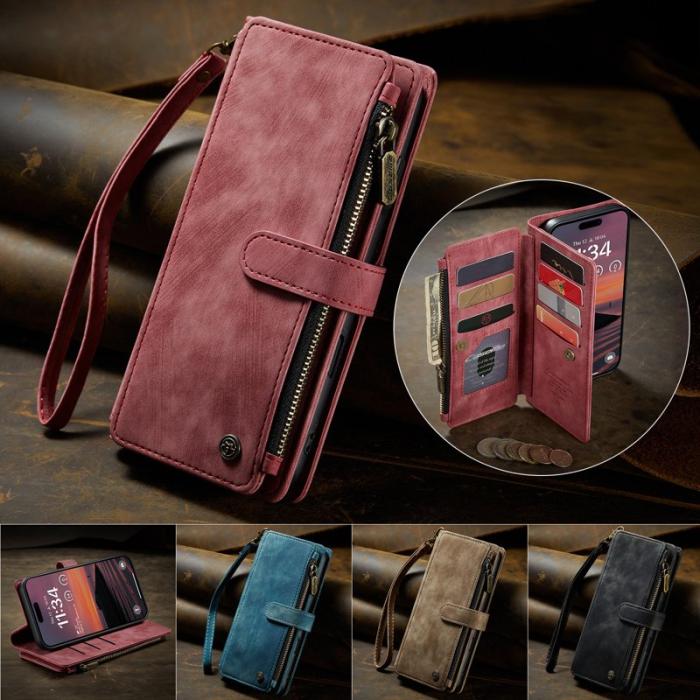 Caseme - CASEME C30 Fodral för iPhone 17 Pro Max med Rem - Röd