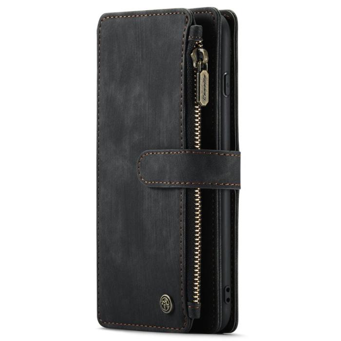 Caseme - CASEME C30 Fodral för iPhone 6/7/8 Plus med Rem - Svart