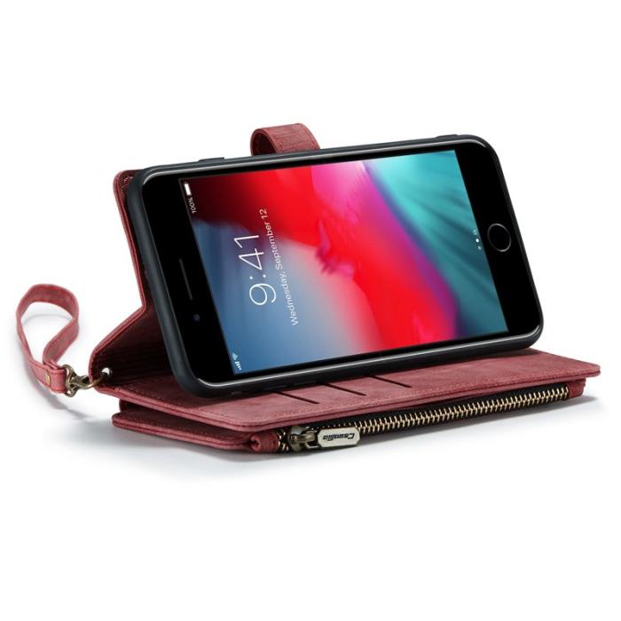 Caseme - CASEME C30 Fodral för iPhone 6 Plus/6s Plus/7 Plus/8 Plus Röd