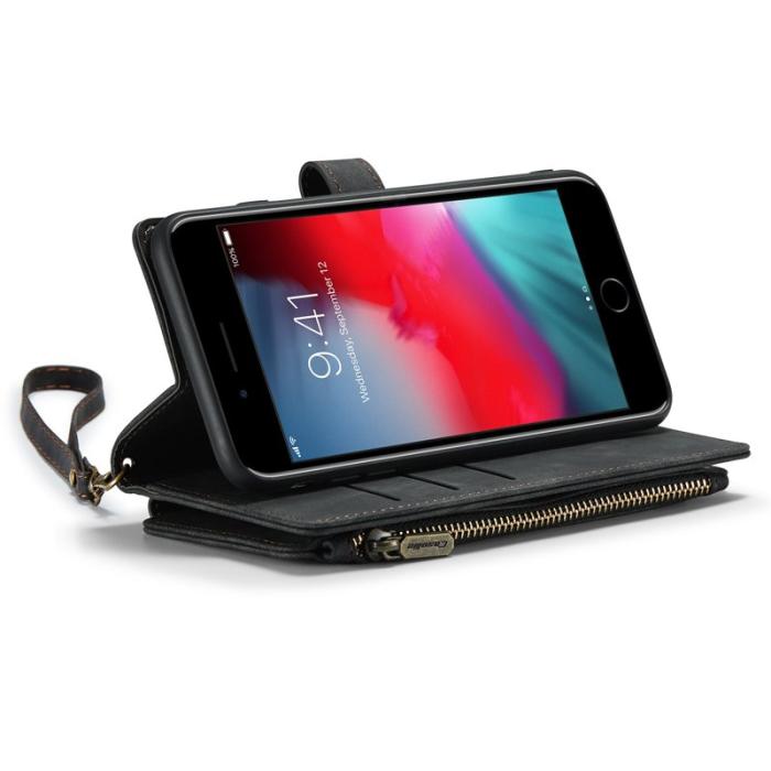 Caseme - CASEME C30 Fodral för iPhone 6 Plus/6s Plus/7 Plus/8 Plus - Svart