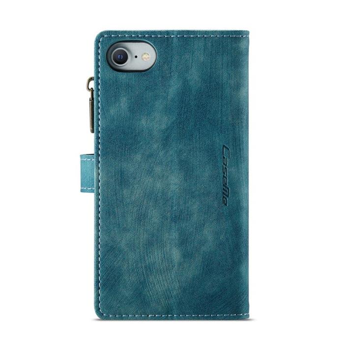 Caseme - CASEME C30 Fodral för iPhone SE/8/7/6 med rem - Grön